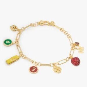 Kate Spade New York Minute Nyc Charm Bracelet NWT -Dust Bag included